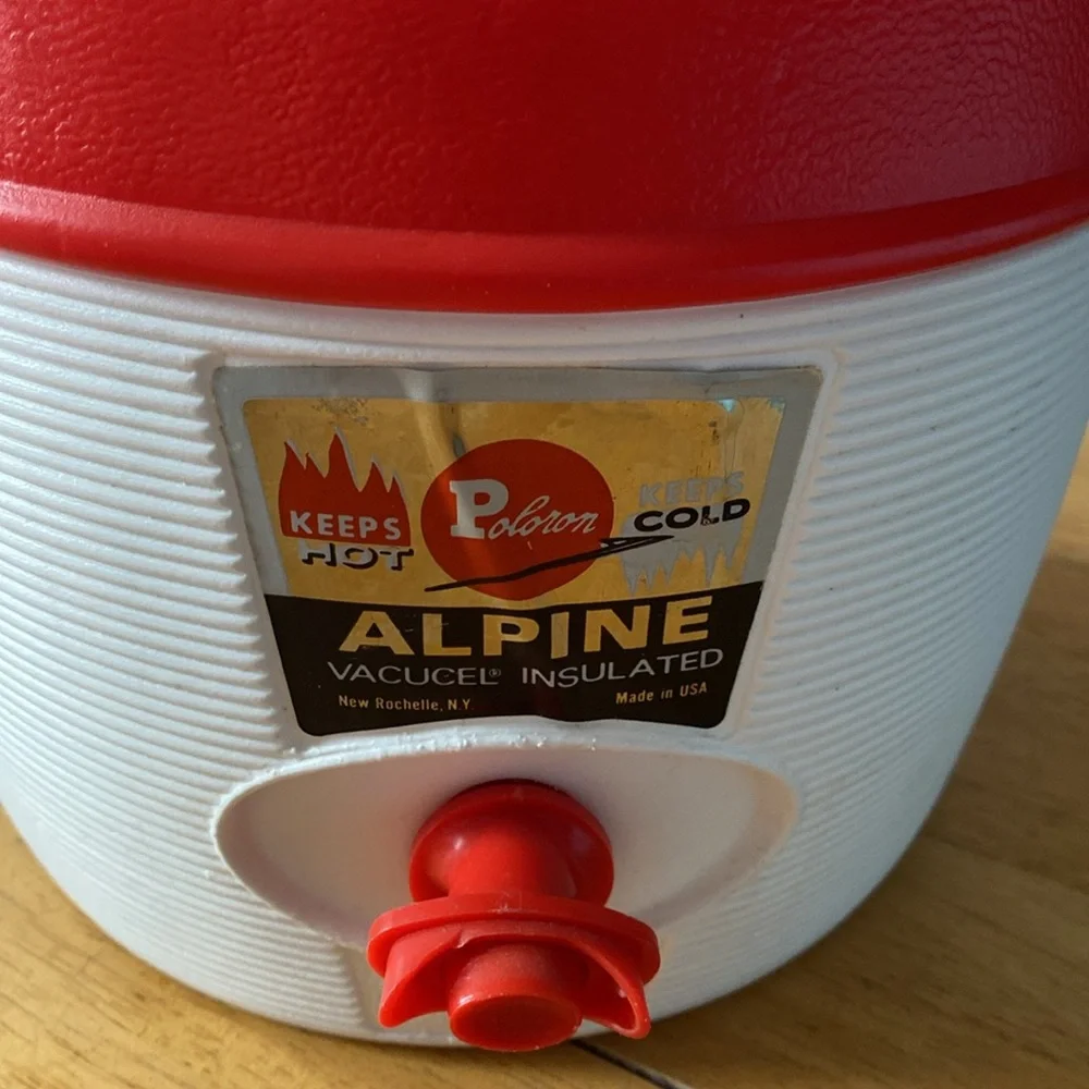 Vintage Alpine Bacucel insulated jug/ drink cooler - Picture 2 of 3